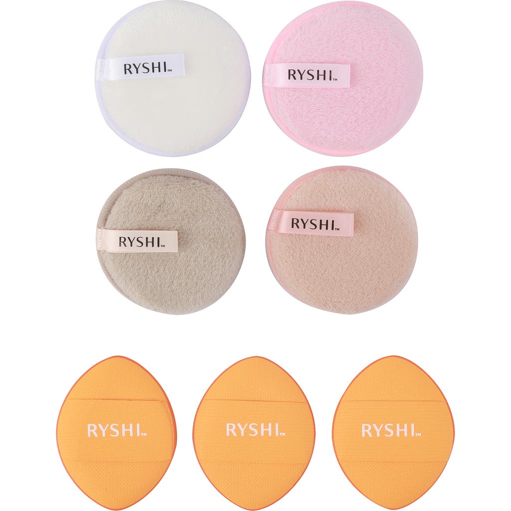 Pursonic Flawless Blend & Clean Bundle Finger Beauty Blenders + Reusable Makeup Remover Cloths In Multi