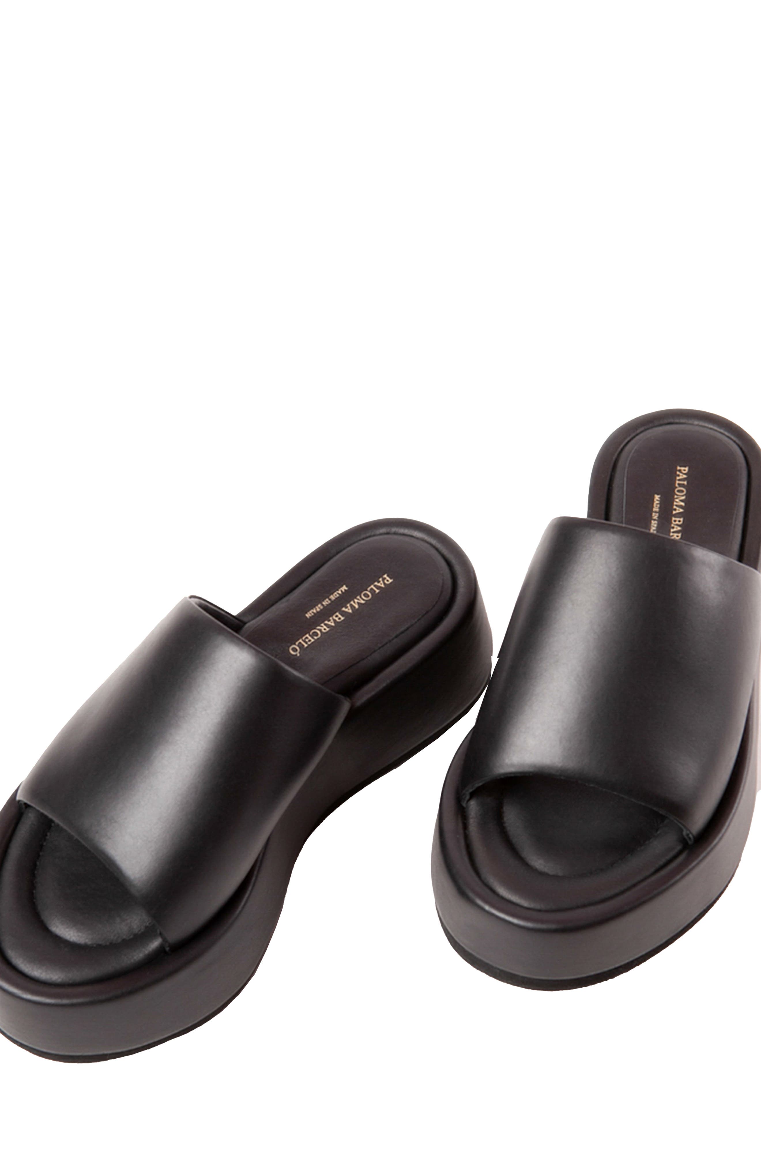 Paloma Barcelo Kornelia Platform Slide Sandal, Alternate, color, 