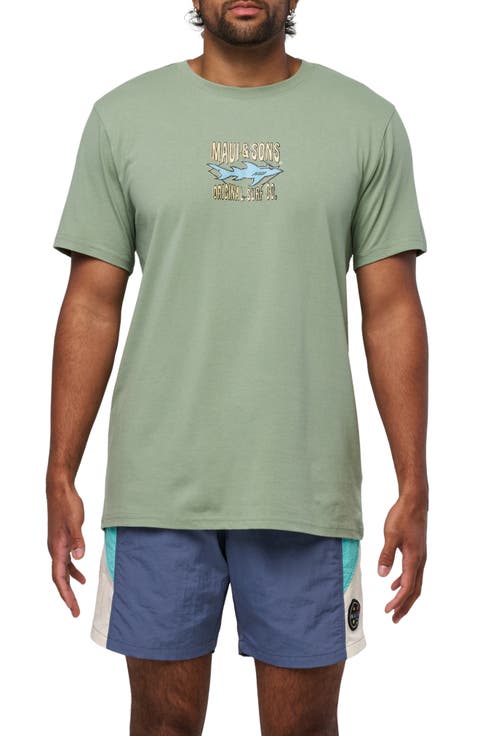 Shark Surf Graphic T-Shirt