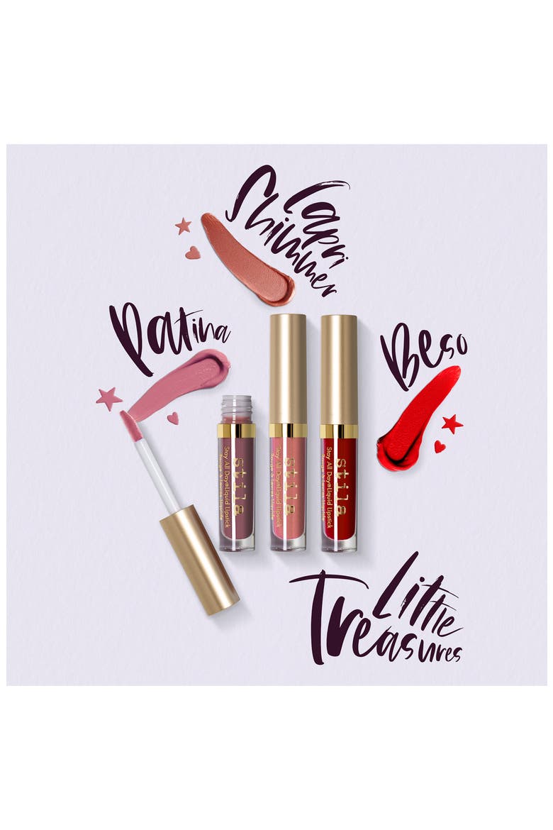 Little Treastures Stay All Day® Liquid Lipstick Set USD $36 Value, Alternate, color, NO COLOR