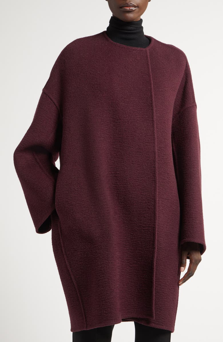 The Row Verlain Oversize Camel Hair Cape Jacket, Alternate, color, 