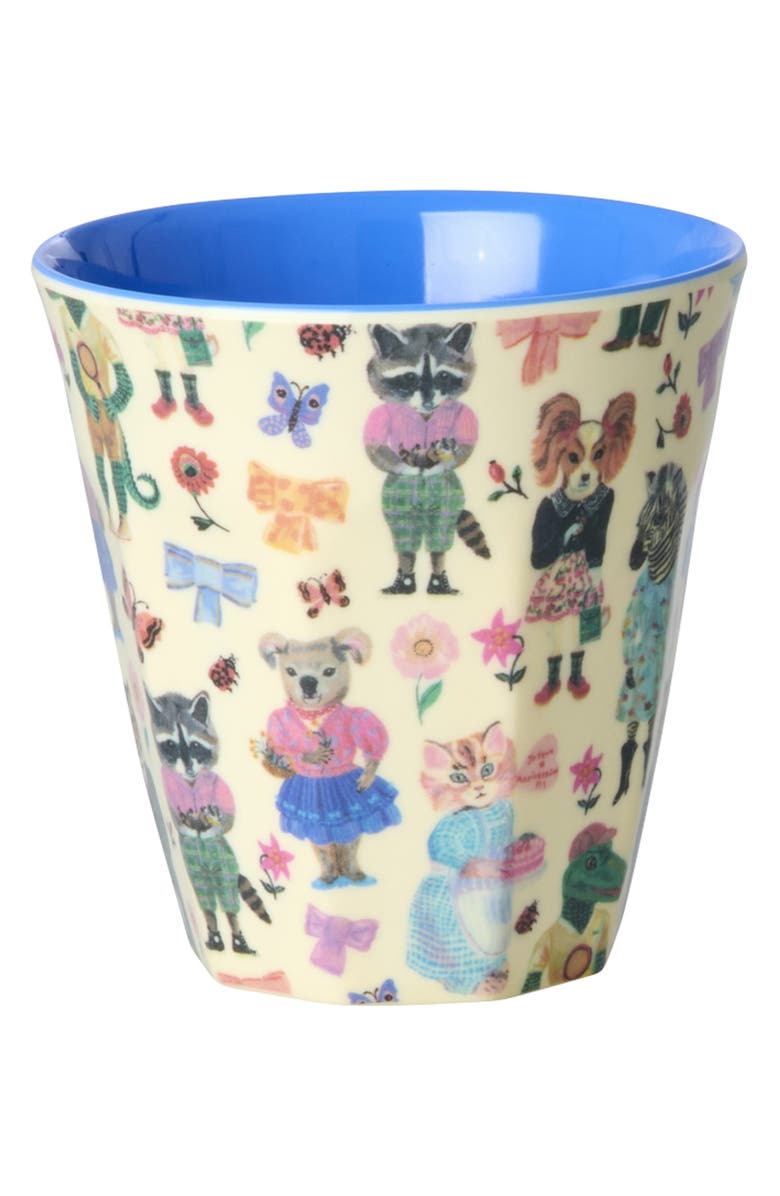 Rice by Rice x Nathalie Lété Set of 4 Melamine Kid's Cups, Main, color, 