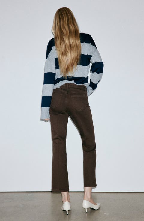 Sienna Crop Flare Jeans