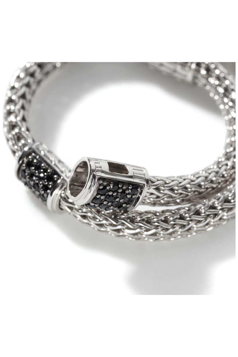 Classic Chain Lava Rope Bracelet, Alternate, color, SILVER
