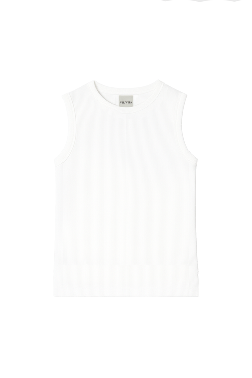 VIR VITA Mila Tank in White at Nordstrom, Size X-Small