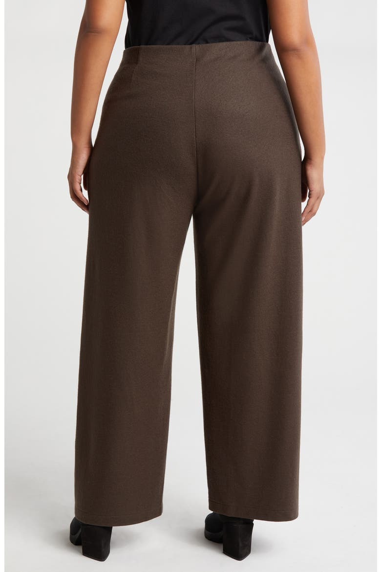 Wool Wide Leg Pants, Alternate, color, WREN