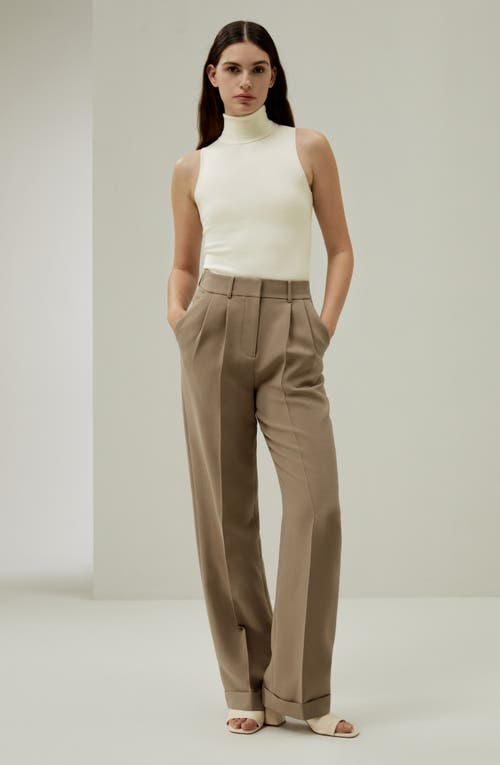LILYSILK LILYSILK MINIMALIST SLEEVELESS TURTLENECK TOP 