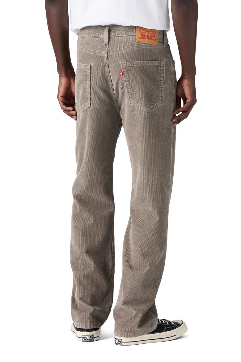 565™ Loose Straight Leg Jeans, Alternate, color, SMOKEY TAUPE CORDUROY