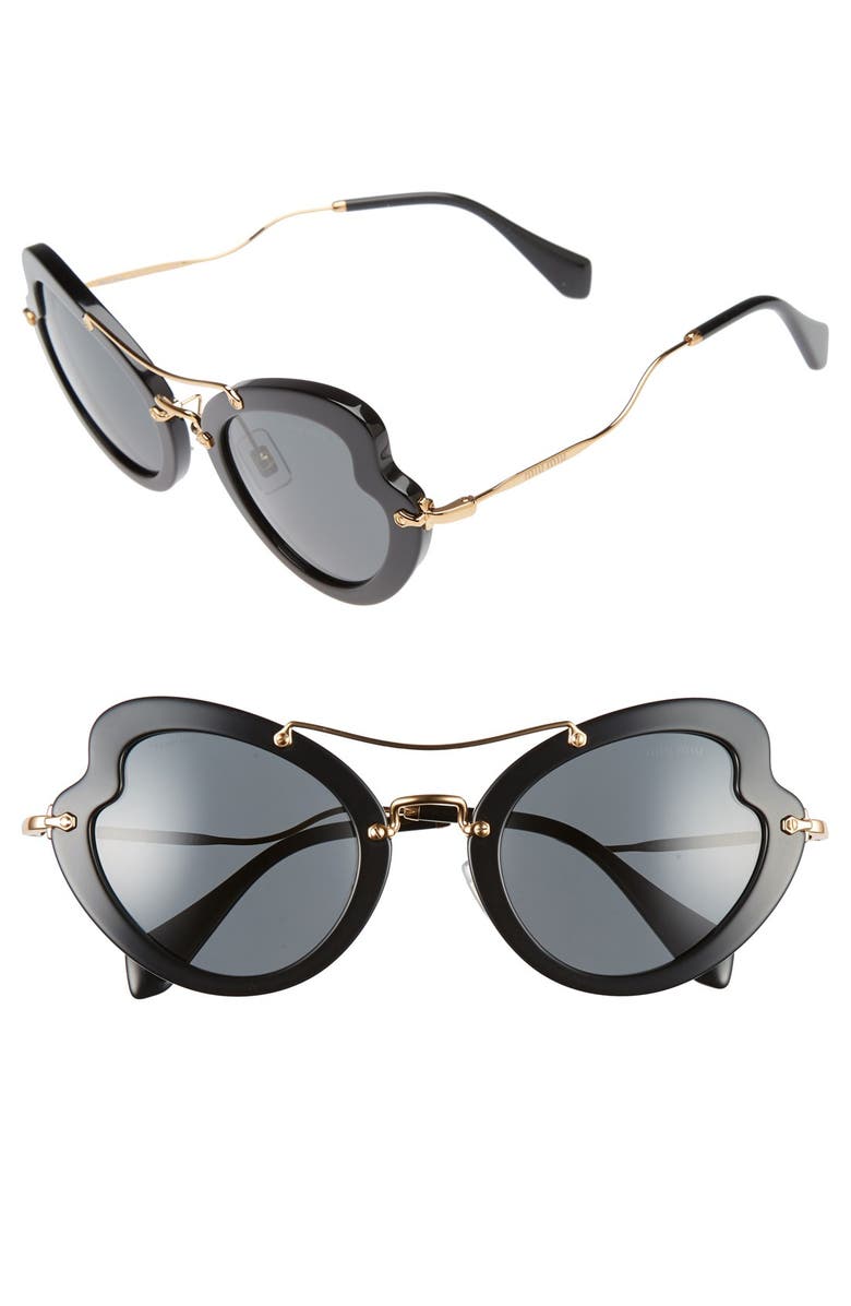 Miu Miu 52mm Sunglasses, Main, color, 