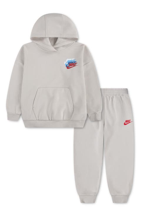 Kids' Graphic Fleece Pullover Hoodie & Pants Set