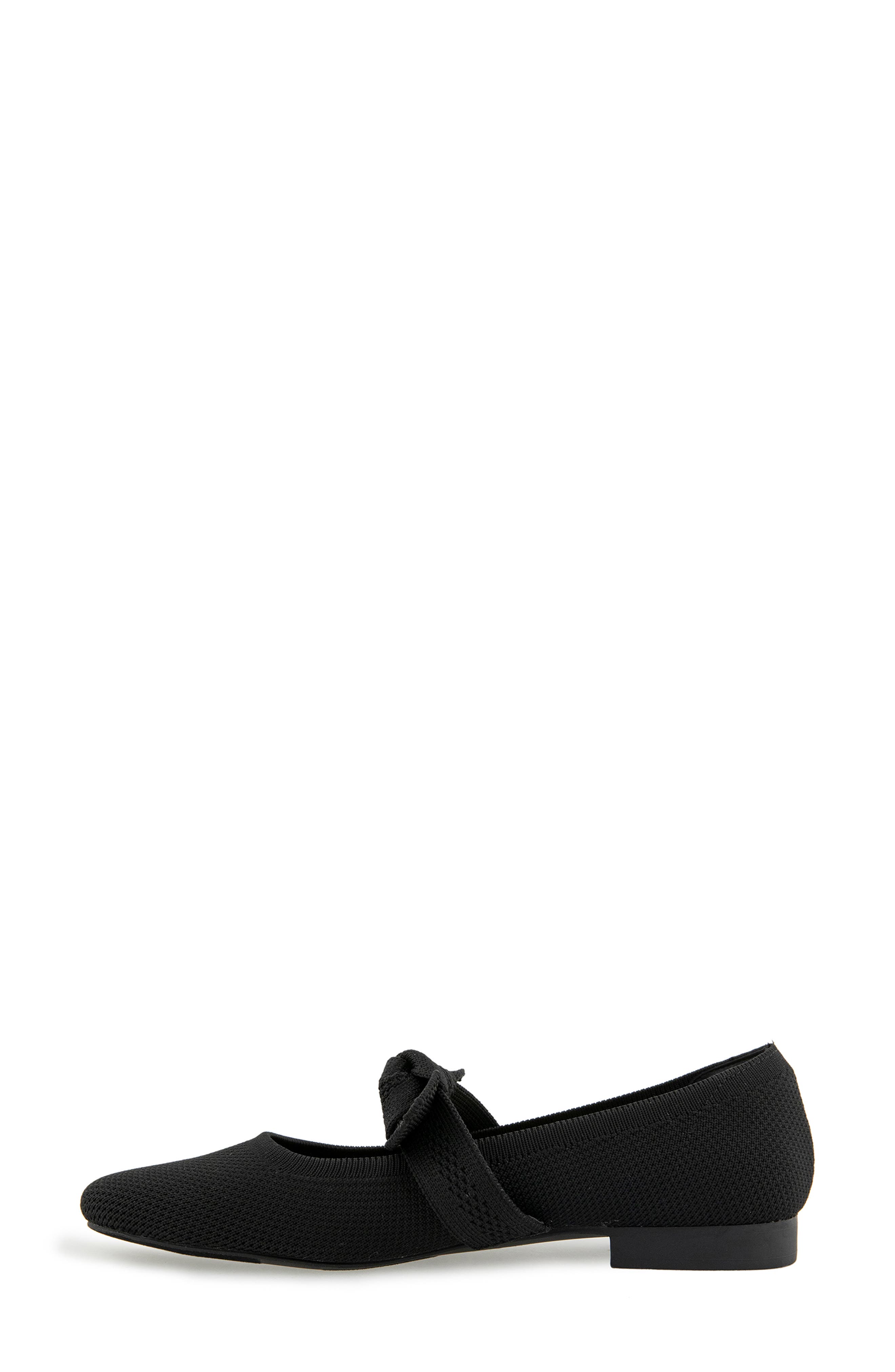 Kensie Ezir Mary Jane Flat, Alternate, color, Black