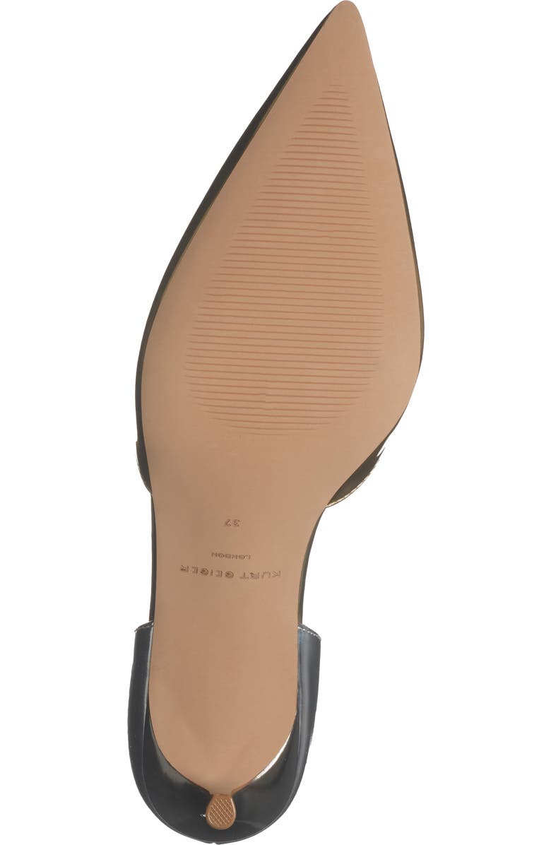 Kurt Geiger London Belgravia d'Orsay Pump, Alternate, color, Gold/Silver