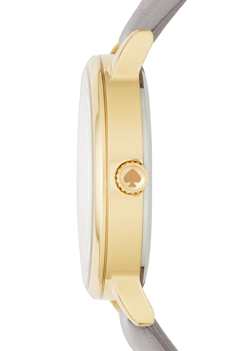 Kate Spade New York 'monterrey' leather strap watch, 34mm, Alternate, color,