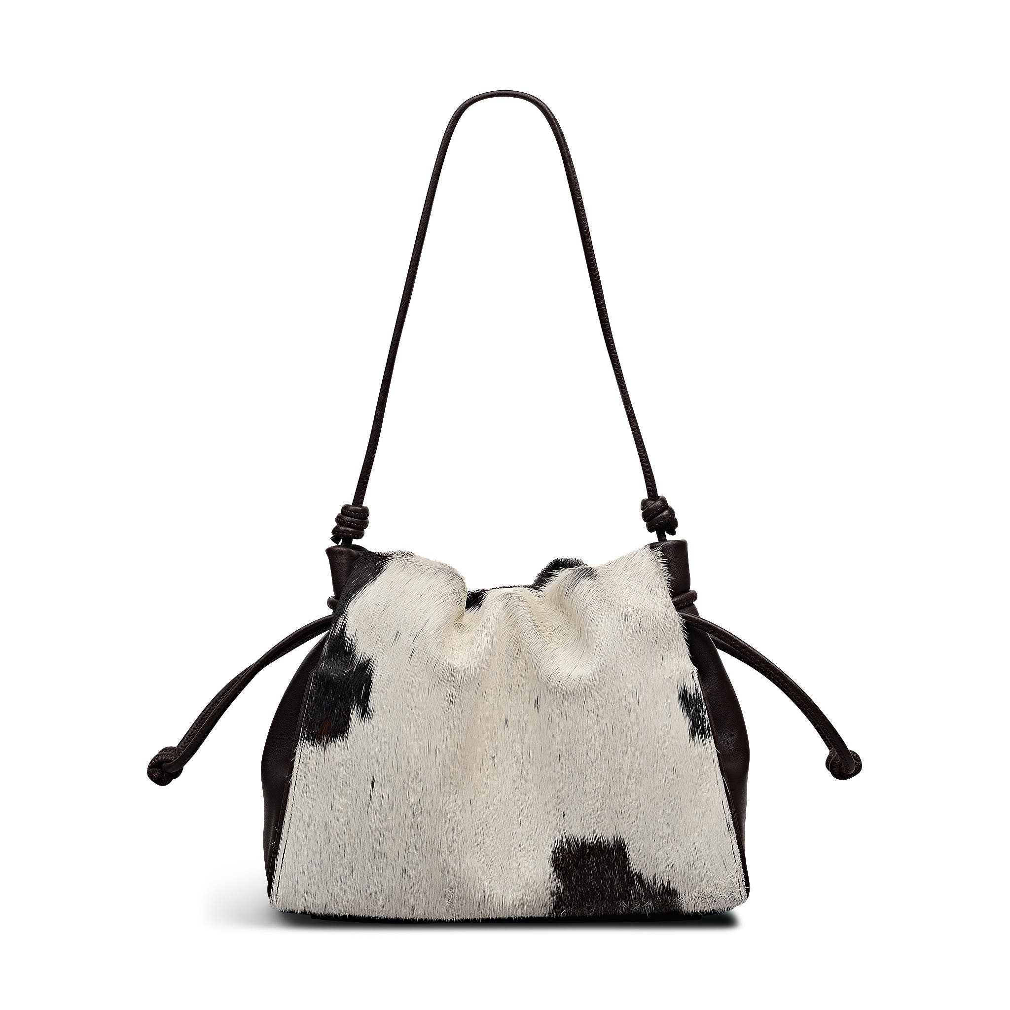 Radley The Roxburgh - Cow Hide Medium Drawstring Crossbody Bag, Main, color, Dark Oak