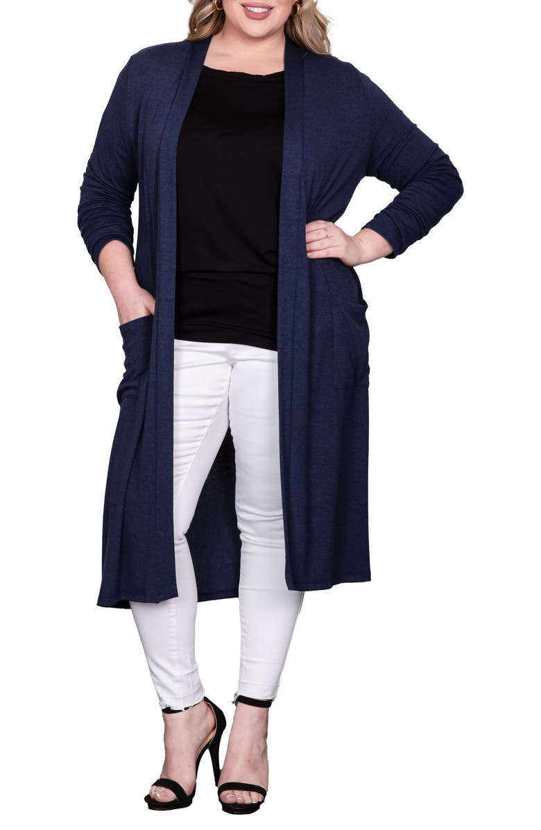Standards & Practices Open Front Duster Cardigan, Main, color, 