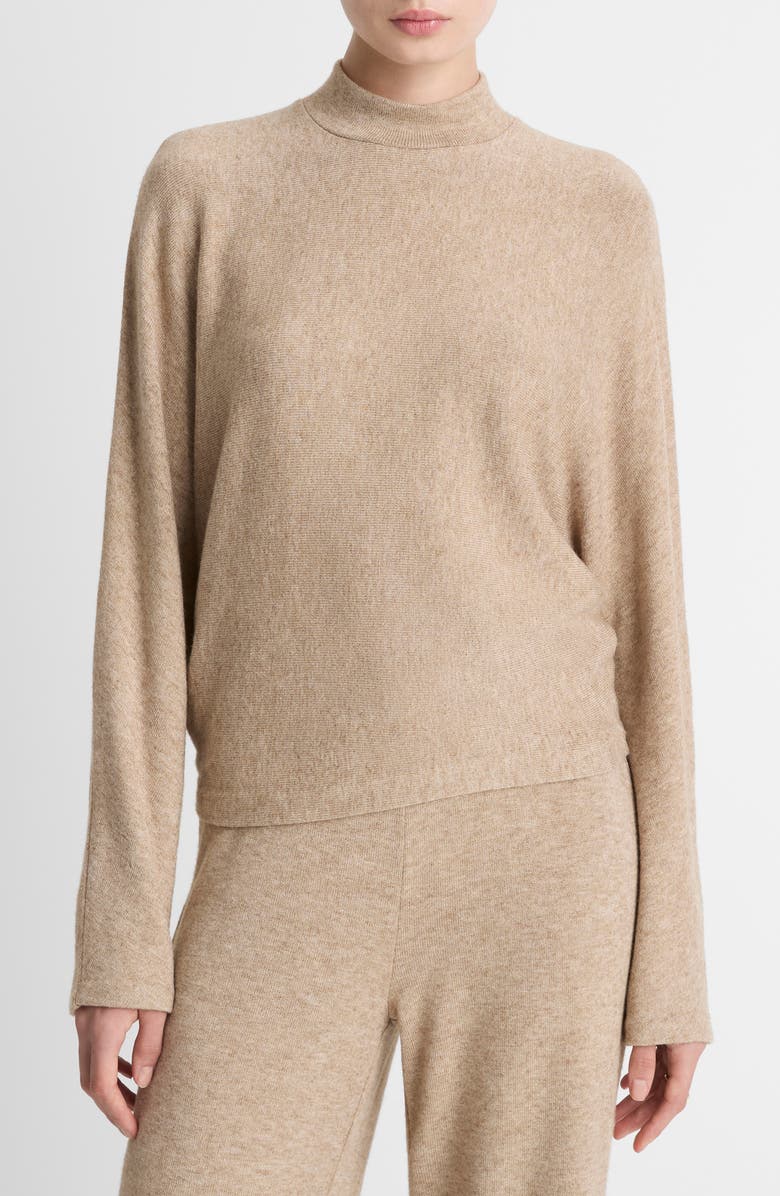 Vince Mock Neck Sweater, Main, color, H Bruna
