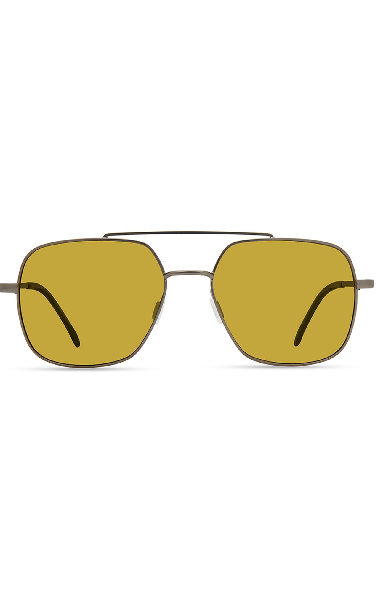 Eco Trinidad 56mm Polarized Aviator Sunglasses