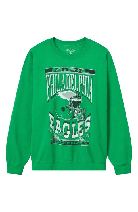 Philadelphia Eagles Helmet Crewneck Sweatshirt
