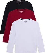 XRAY Kids' 3-Pack Long Sleeve Cotton T-Shirts