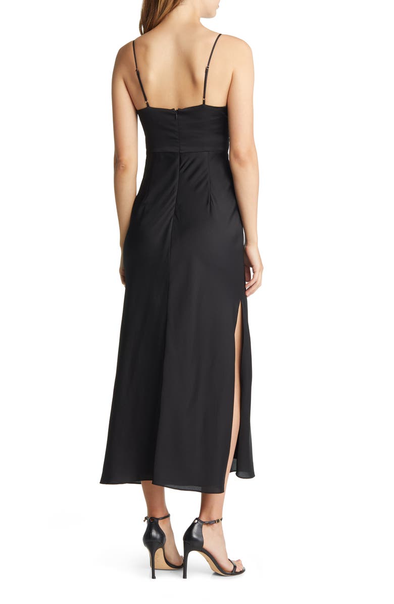 Shona Joy Cutout Twist Front Cocktail Dress, Alternate, color, 