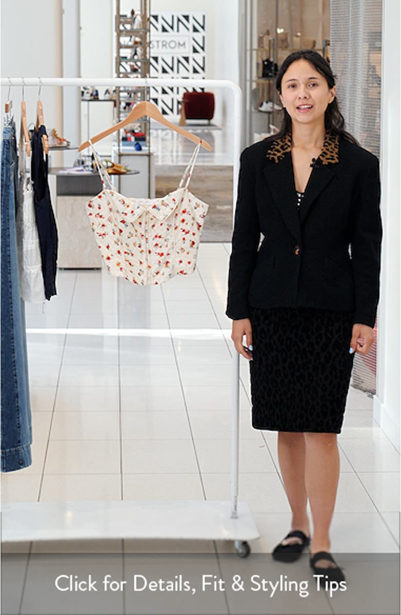 Floral Cotton Eyelet Camisole, sales video thumbnail