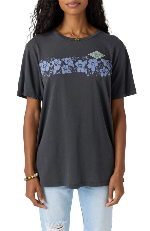 O'neill Retro Tropic Graphic T-shirt In Black