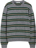 Madewell Frances Stripe Crewneck Sweater