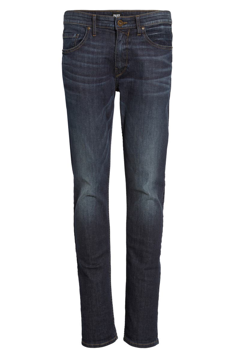 PAIGE Lennox Slim Fit Jeans, Alternate, color,
