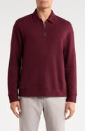 Vince French Terry Quarter Zip Pullover