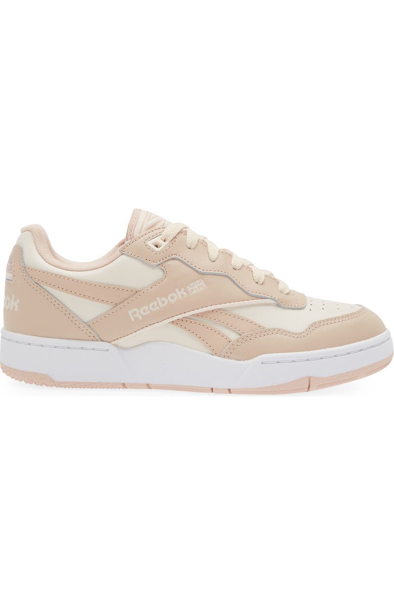 Reebok BB 4000 II Low Top Sneaker, Alternate, color, Pinstu/ Blush/ Ftwwht