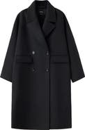 MANGO Picarol Wool Blend Coat