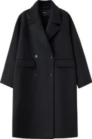 MANGO Picarol Wool Blend Coat