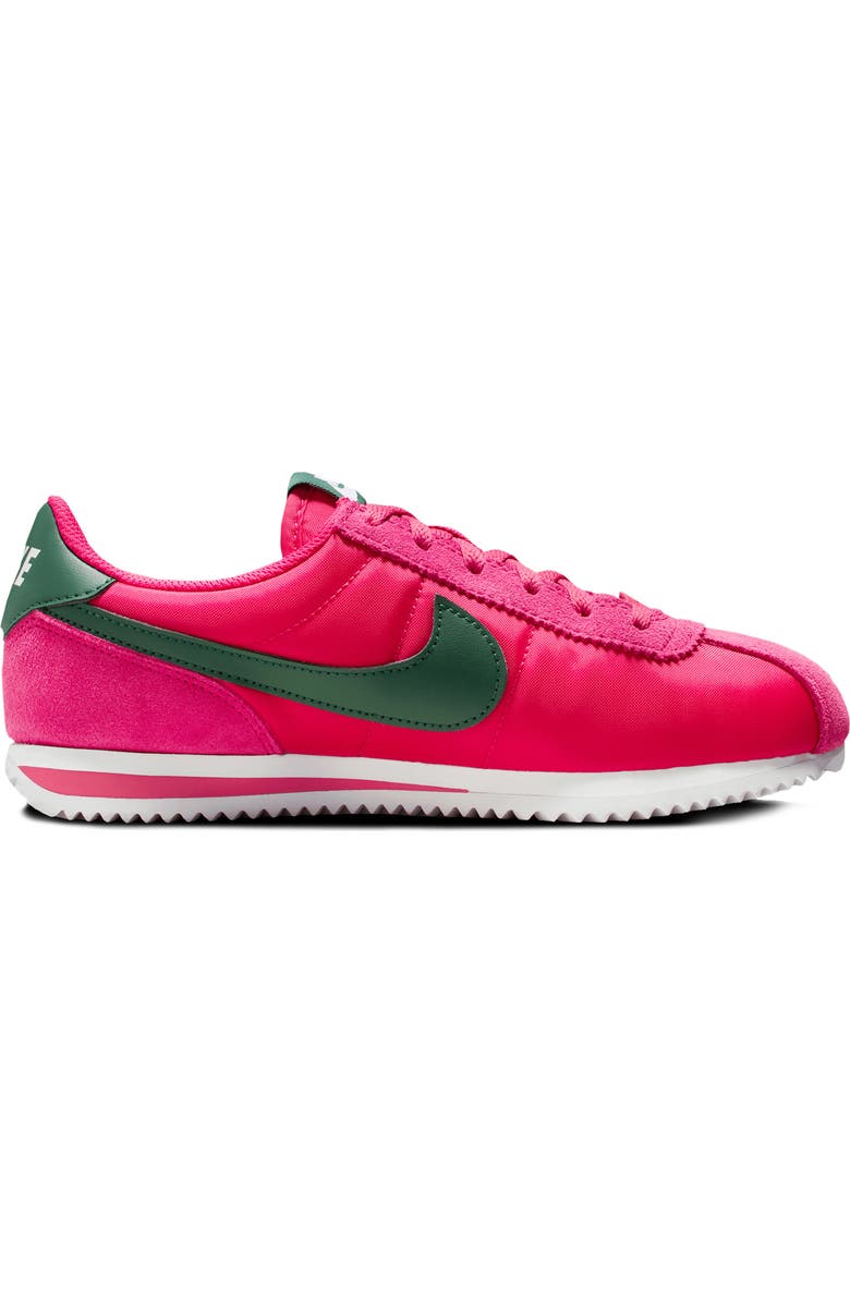 Nike Kids' Cortez Sneaker, Alternate, color, Rush Pink/ White/ Firn