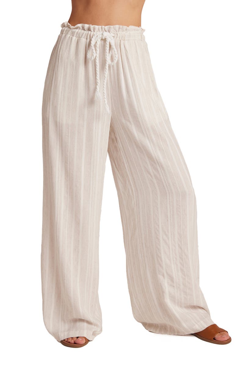 Bella Dahl Paperbag Waist Wide Leg Pants, Main, color, 