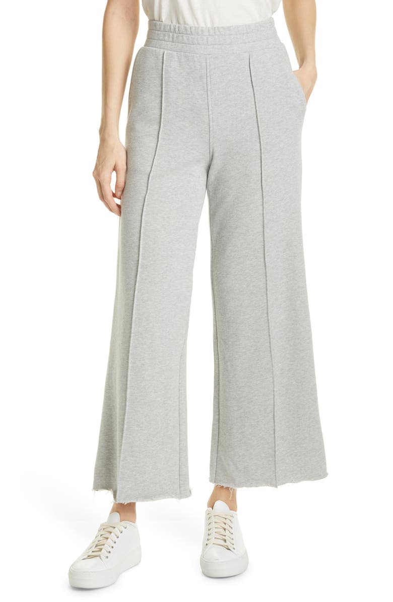 Rails Pintuck Raw Hem Pull-On Cotton Blend Pants, Main, color, 