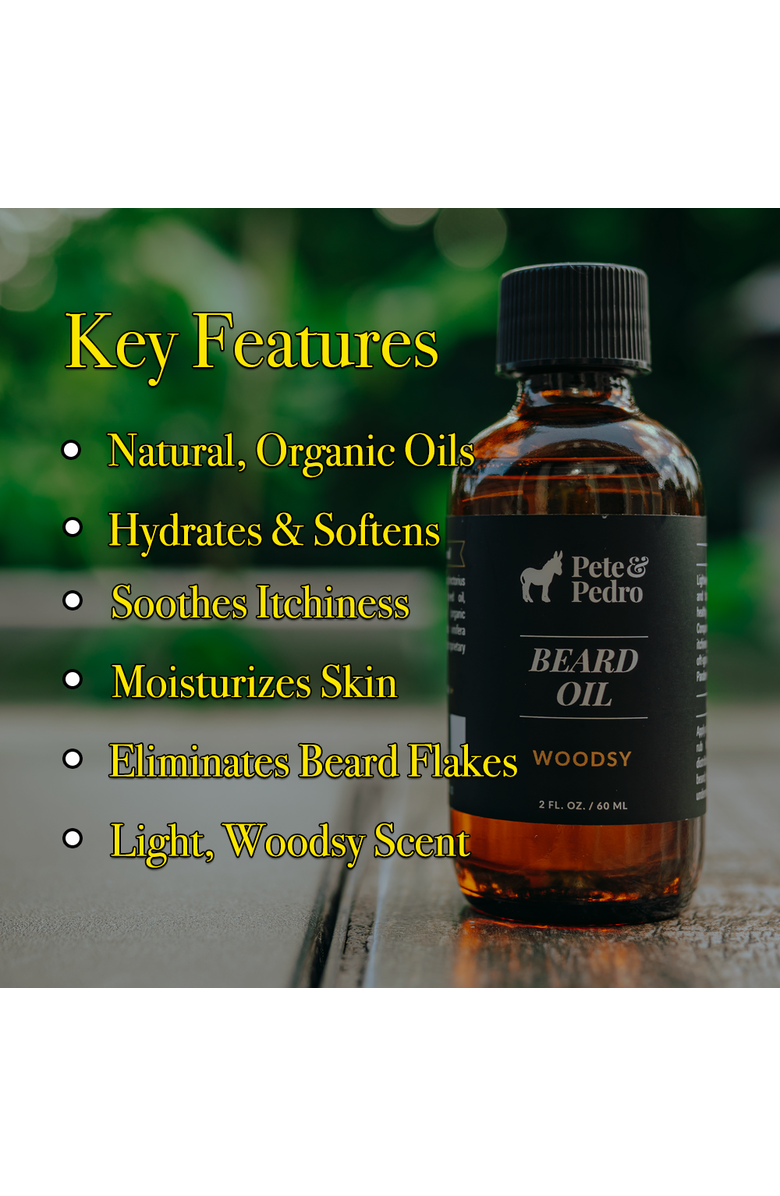 Pete & Pedro Beard Oil, Alternate, color, NO COLOR