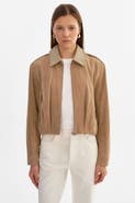 LAMARQUE Robbie | Suede Bomber Jacket