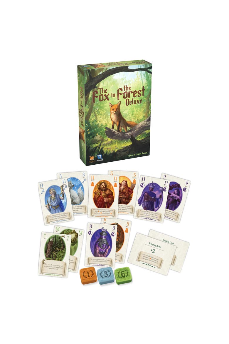 The Fox in the Forest Deluxe Edition, Trick Taking Card Game, Alternate, color, Multicolored