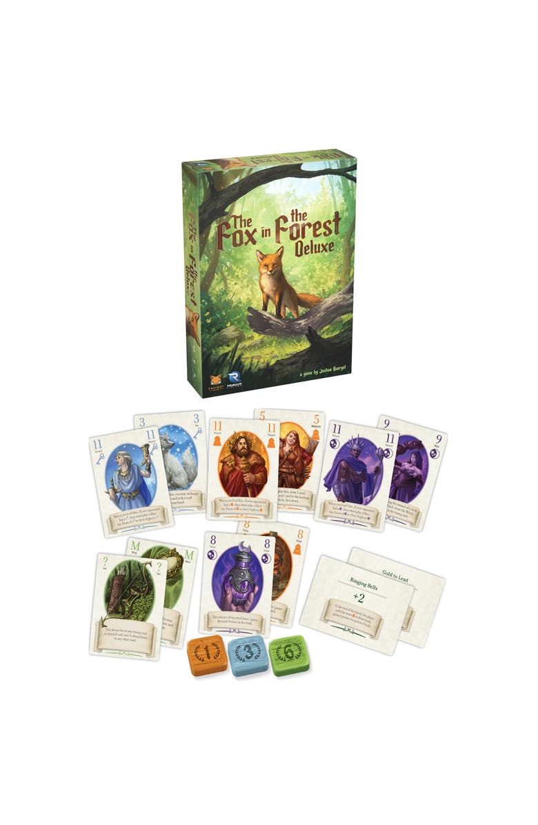 Renegade Game Studios The Fox in the Forest Deluxe Edition, Trick Taking Card Game, Alternate, color, Multicolored
