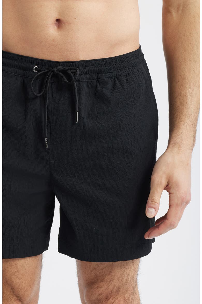 5-Inch Volley Swim Shorts, Alternate, color, BLACK