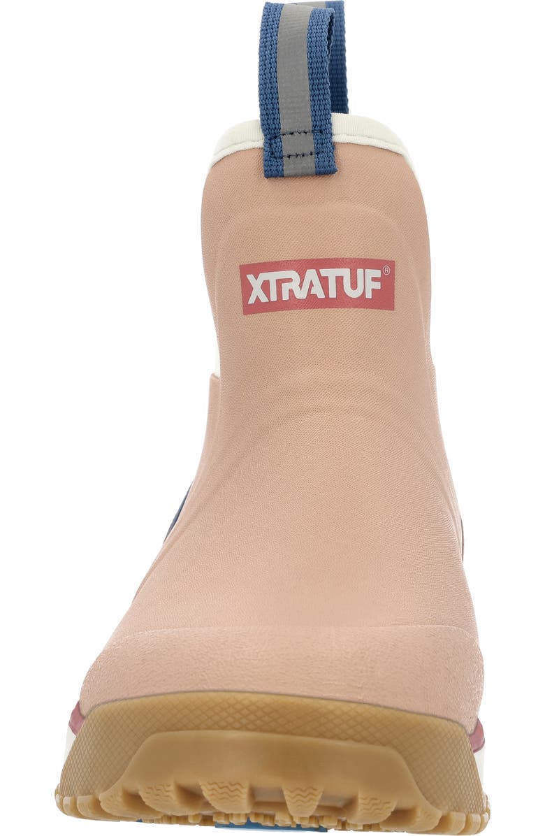 XTRATUF Ice Fleece Lined Waterproof Ankle Deck Boot, Alternate, color, Rose