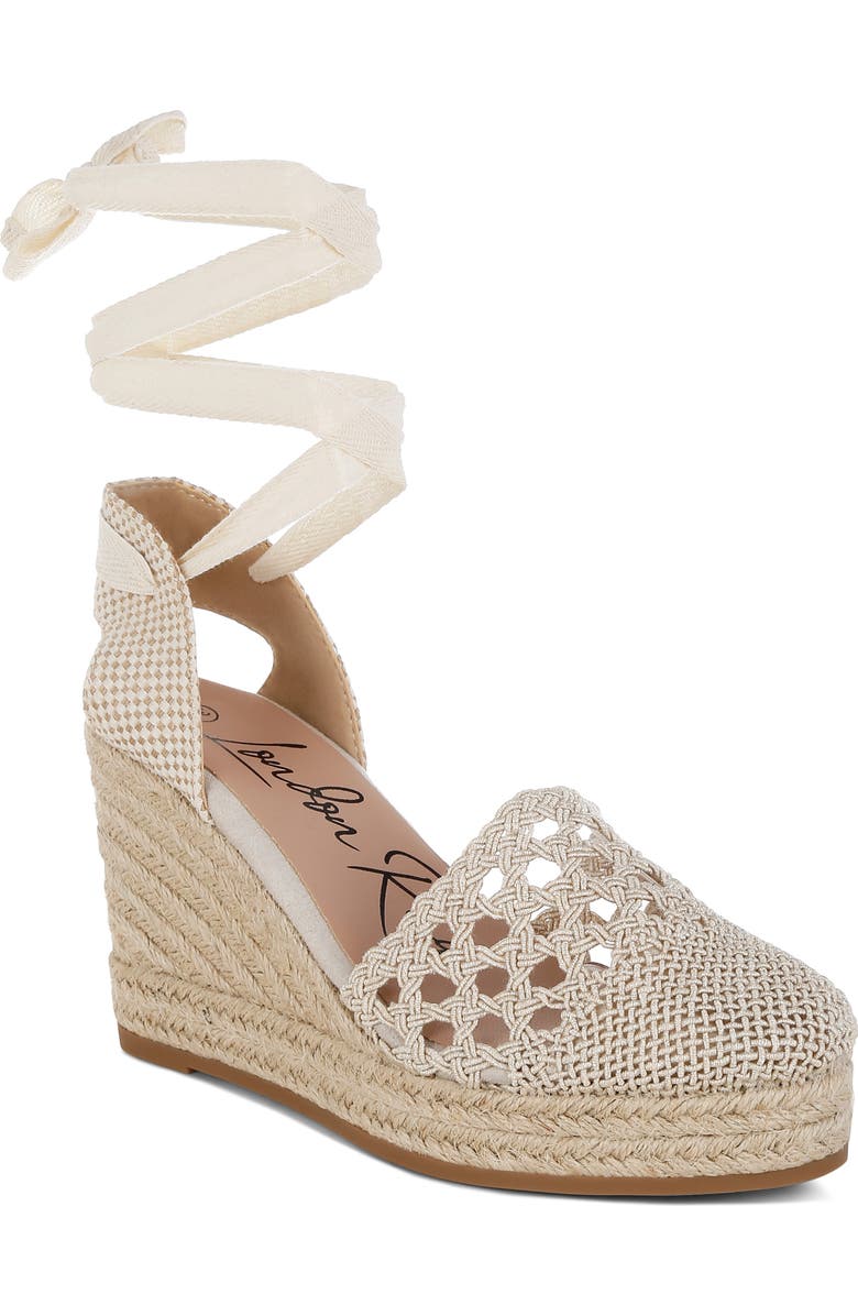 LONDON RAG Sea Breeze Espadrille Platform Wedge Pump, Main, color,