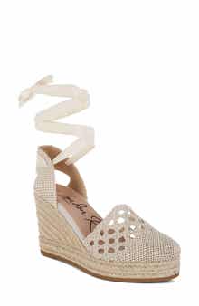 Sea Breeze Espadrille Platform Wedge Pump