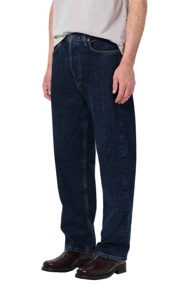 AGOLDE '90s Mid Rise Loose Straight Leg Jeans, Main, color, Pendulum Medium