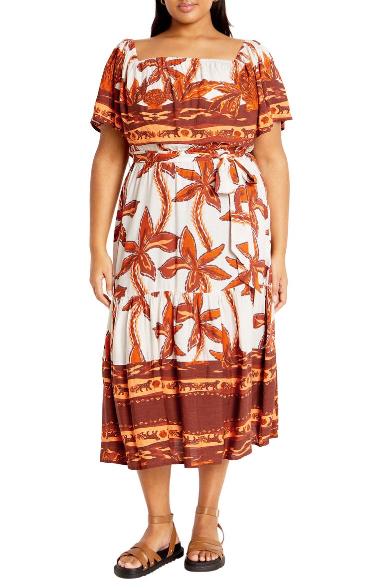 Talia Tie Belt Midi Dress video