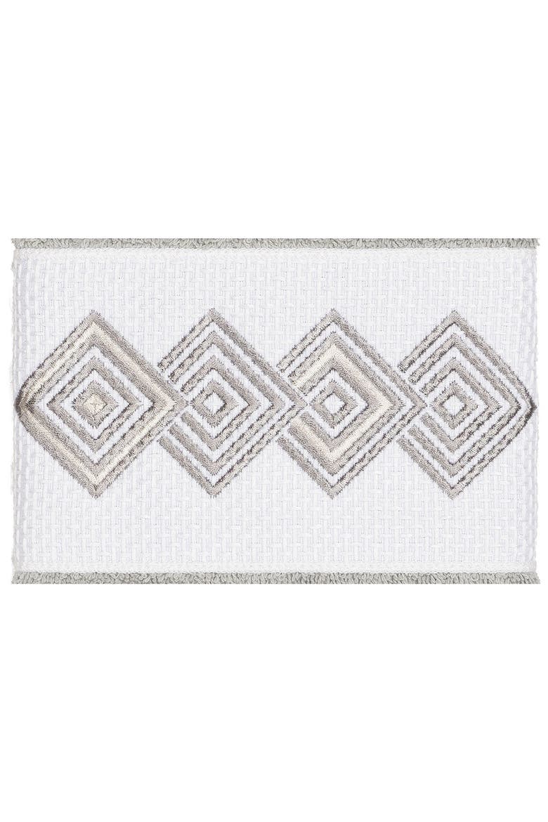 Noah Embellished Hand Towel - Set of 2 - Light Grey, Alternate, color, LIGHT GREY