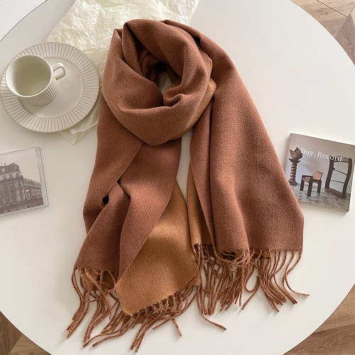 Youzey The Victoria Scarf In Brown