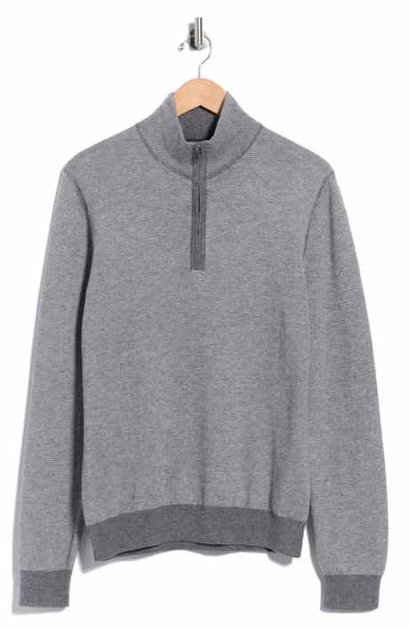 Birdseye Quarter Zip Pullover