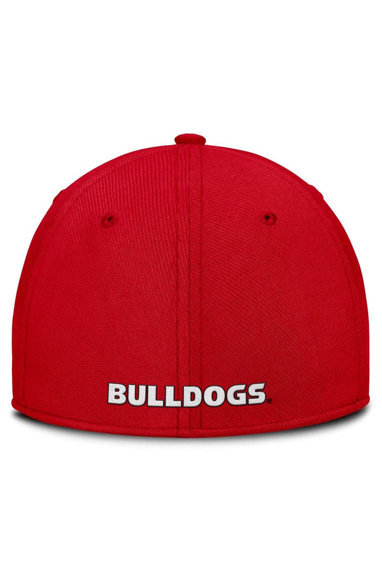 Nike Men's Nike Red Georgia Bulldogs 2025 On-Field Rise Performance Flex Hat, Alternate, color, 