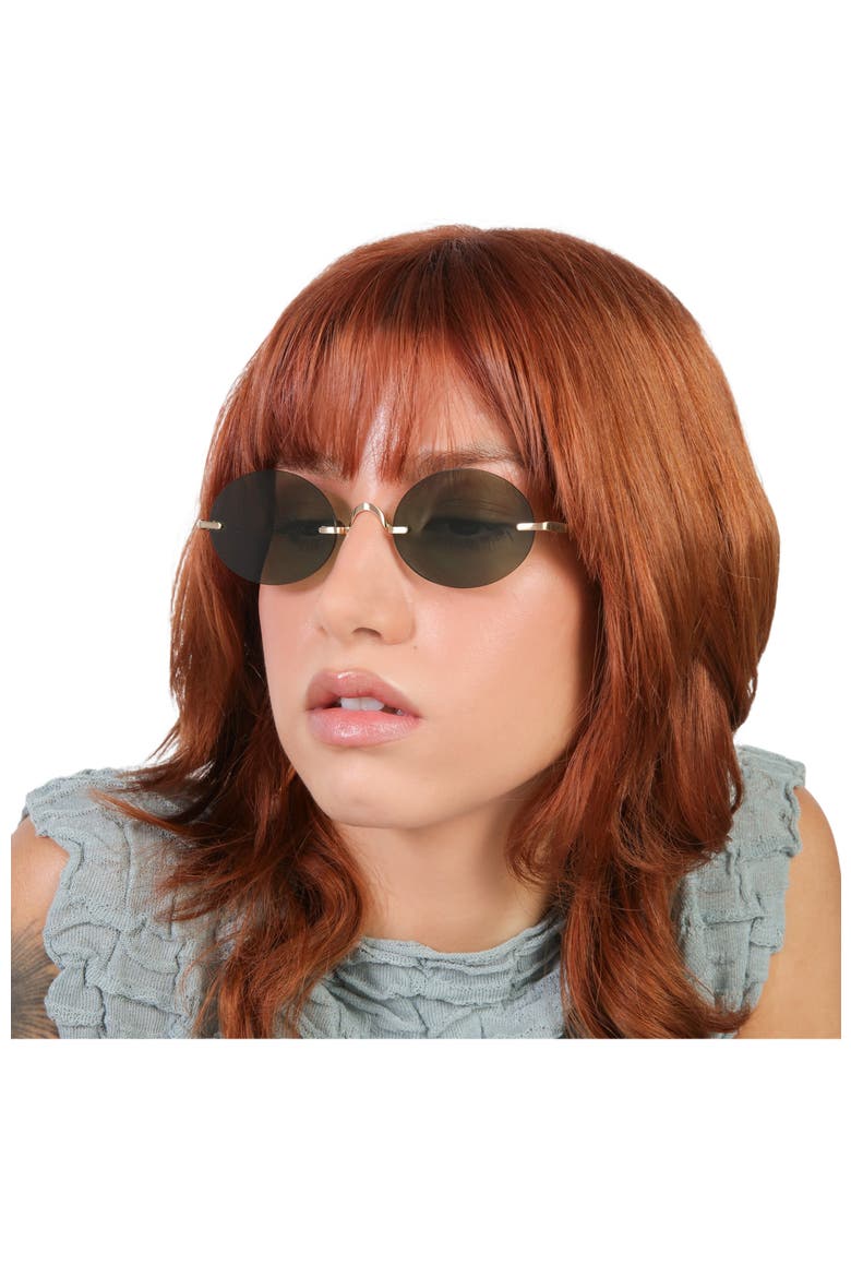 Havana Sunglasses, Alternate, color, Gold / Olive